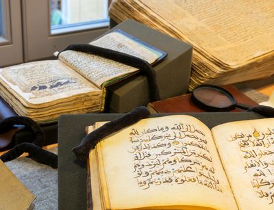 Islamische Handschriften aus der Sammlung der Universitätsbibliothek Leipzig, Foto: Swen Reichhold