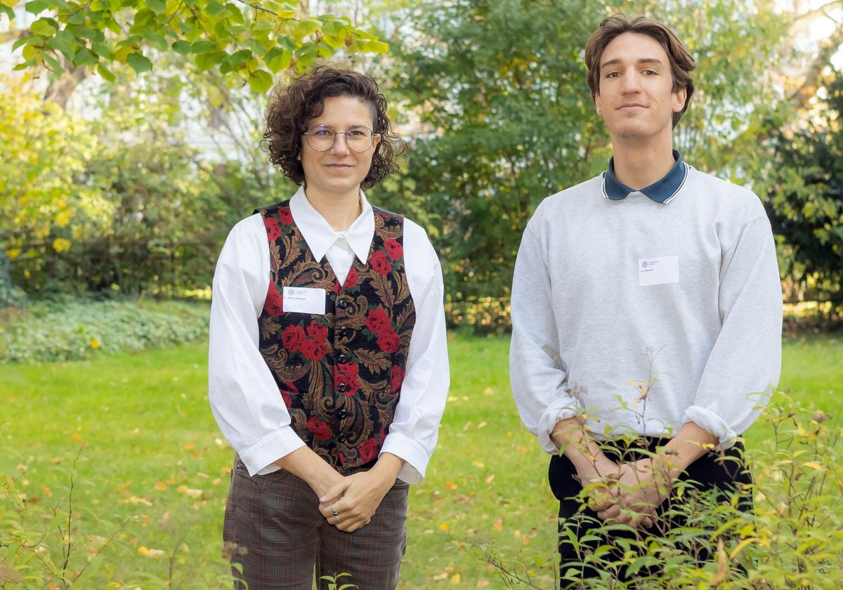 zur Vergrößerungsansicht des Bildes: Portrait von Leon Moderer & Dr. Bianca Ancillotti