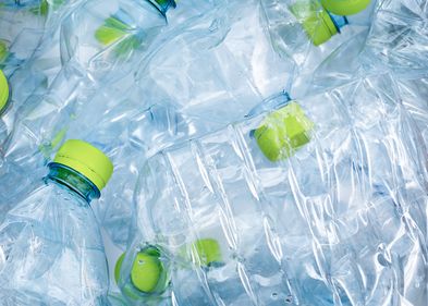 PET bottles are a huge problem in the natural environment. Photo: Colourbox PET-Flaschen stellen eine große Belastung für die Umwelt dar.