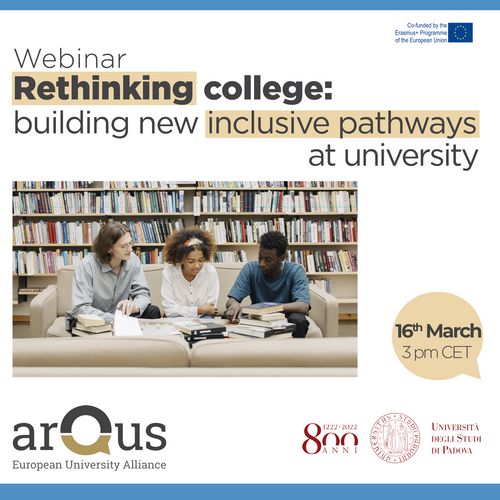 Grafik: Rethinking College: building new incklusive pathways at university