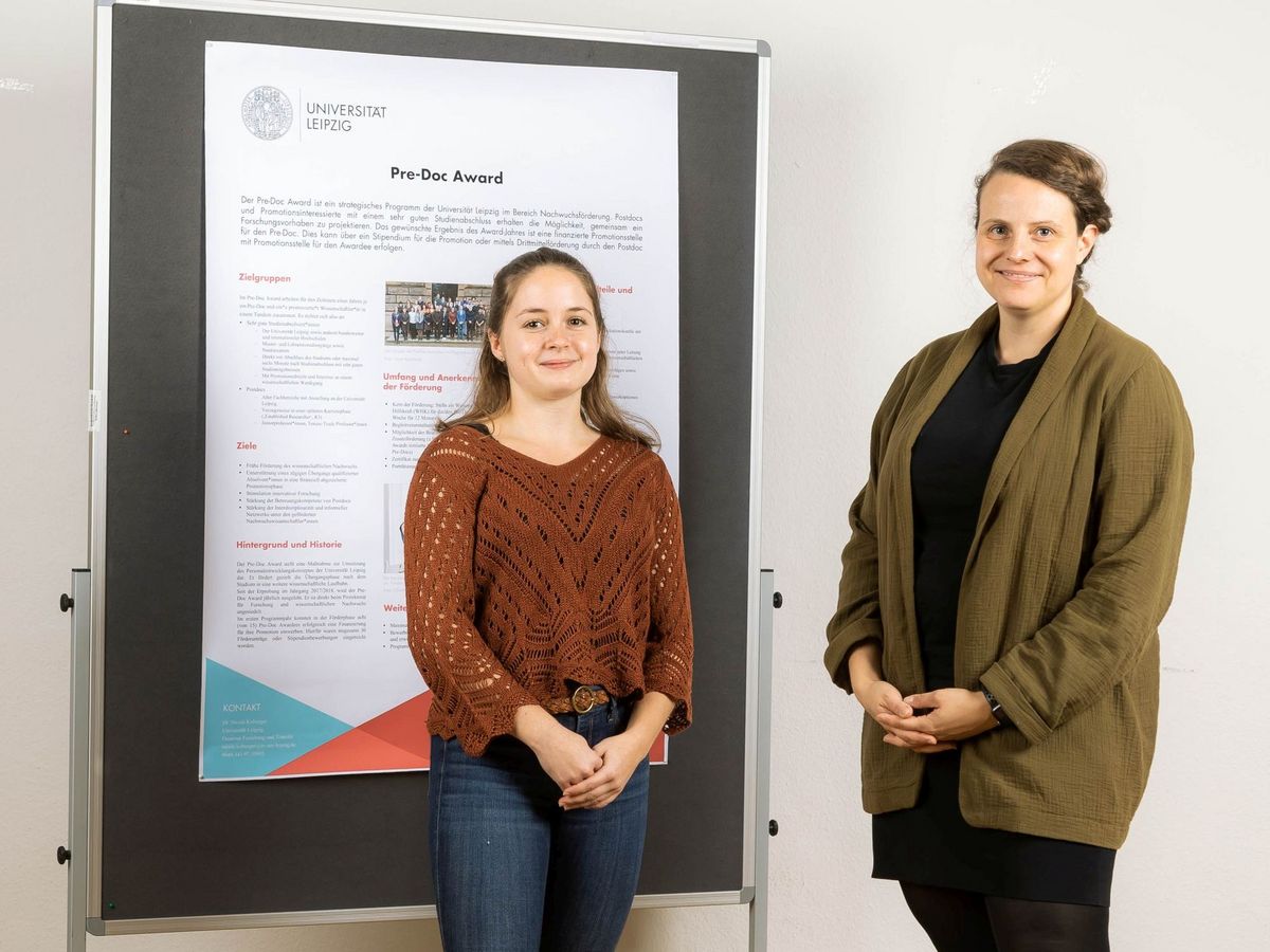 zur Vergrößerungsansicht des Bildes: Portrait von Samantha Aurich & Dr. Maria Keller