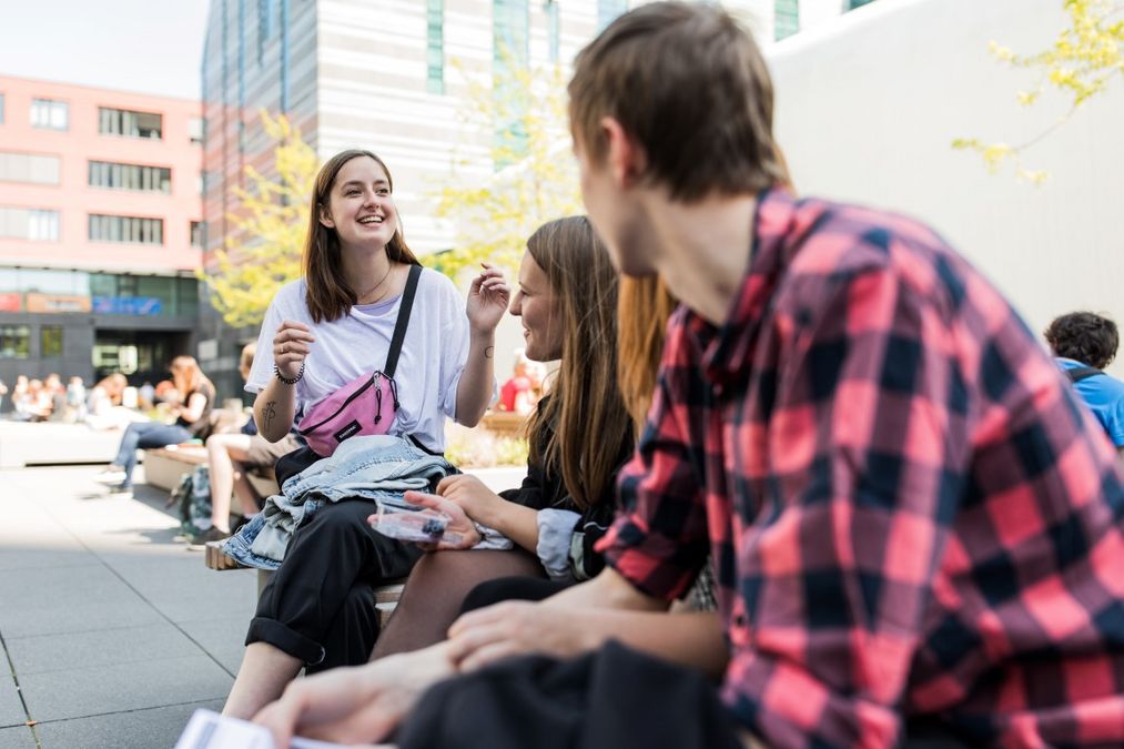 zur Vergrößerungsansicht des Bildes: Leibnizforum am Campus Augustusplatz