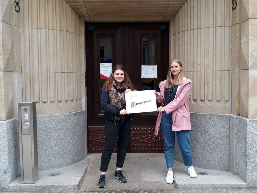 zur Vergrößerungsansicht des Bildes: Ella-Marie Beck und Anna Magdalena Widmer