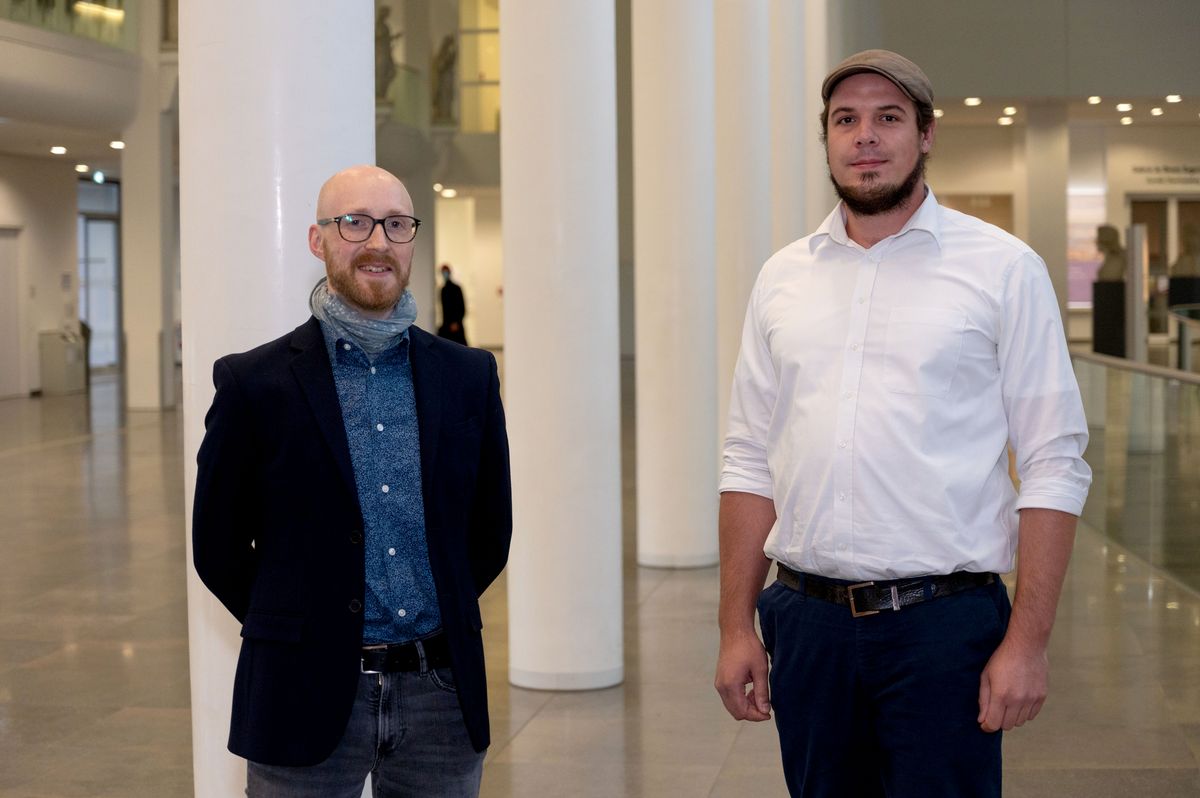 zur Vergrößerungsansicht des Bildes: Porträt von Robert Michael und Dr. Christopher Benndorf