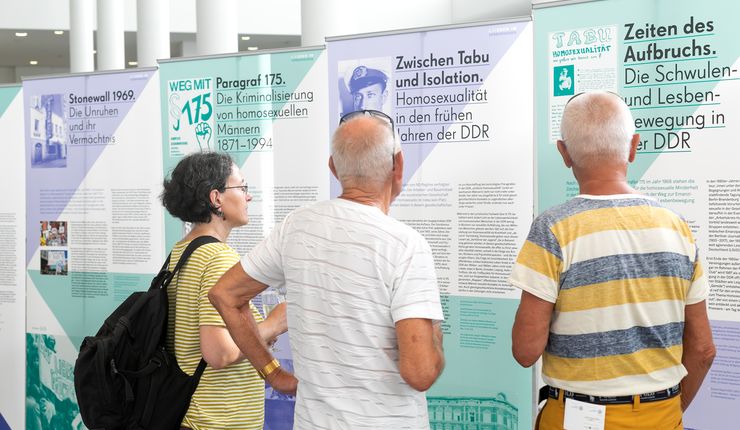 Ausstellung L(i)eben im Verborgenen, Foto: Swen Reichhold 2019