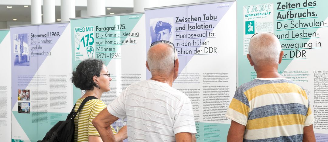 Ausstellung L(i)eben im Verborgenen, Foto: Swen Reichhold 2019