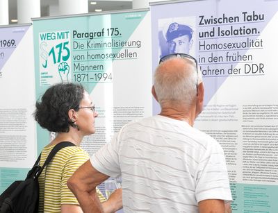 Ausstellung L(i)eben im Verborgenen, Foto: Swen Reichhold 2019