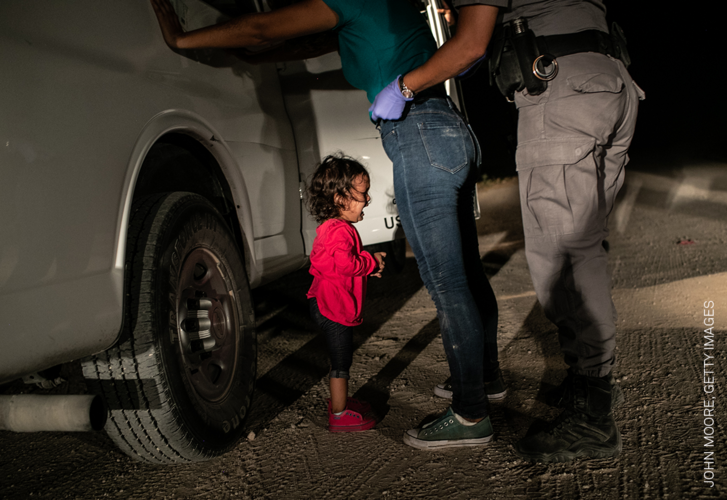 "Crying Girl on the Border" ist das Pressefoto des Jahres 2019.