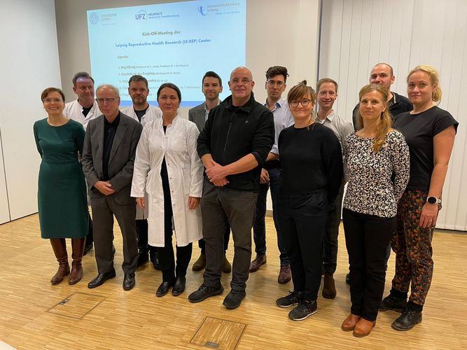 Beim Kick-off Meeting Anfang November tauschten sich die Projektbeteiligten an der Universitätsmedizin Leipzig über ihre künftige Zusammenarbeit aus. Foto: UKL / Markus Bien