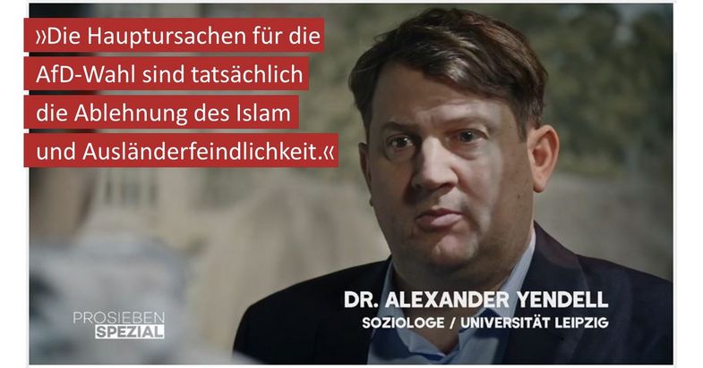 Dr. Alexander Yendell in der ProSieben-Dokumentation.