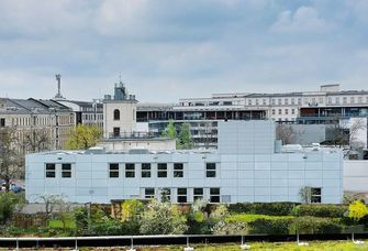 Das neue Forschungsgebäude des Instituts für Meteorologie der Universität Leipzig.