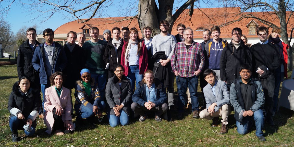 enlarge the image: Group photo ¹²³H RTG / March 2022 (Photo: Toshiki Wulf / Leipzig University, RTG 2721)