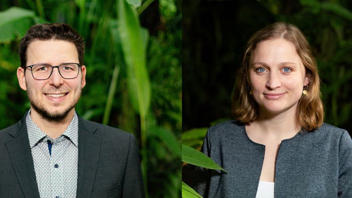 Porträts Sebastian Sippel und Marlene Kretschmer