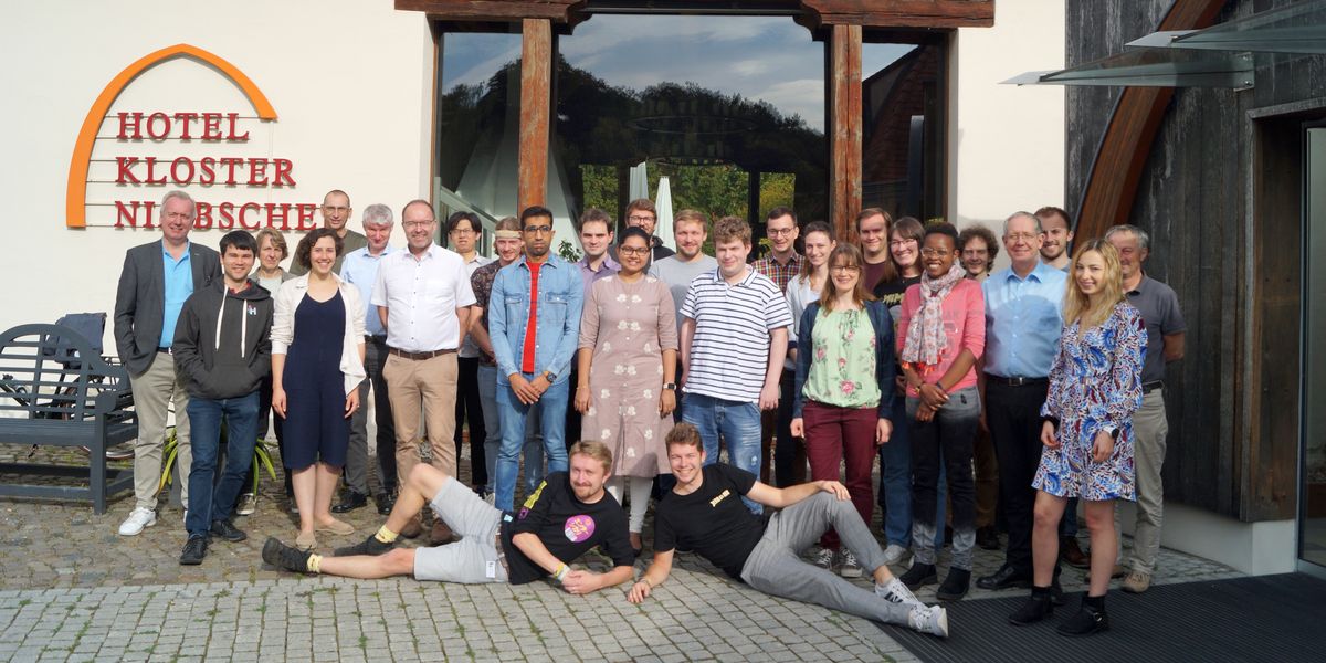 enlarge the image: Group photo ¹²³H RTG / September 2023 (Photo: Leipzig University, RTG 2721)