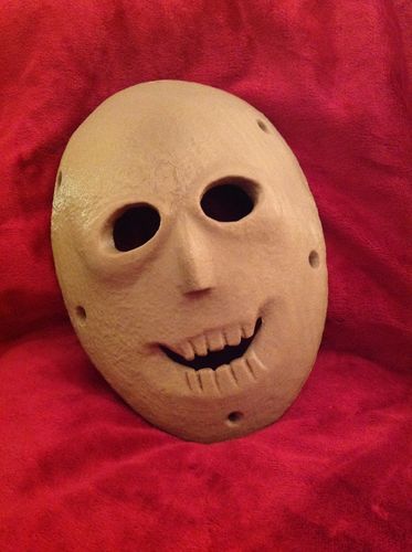 3D-Ausdruck der steinzeitlichen Maske
