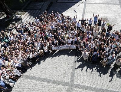 Gruppenfoto von Teilnehmenden der Arqus-Konferenz