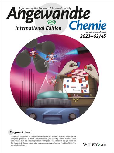 Das Cover der Zeitschrift "Angewandte Chemie".