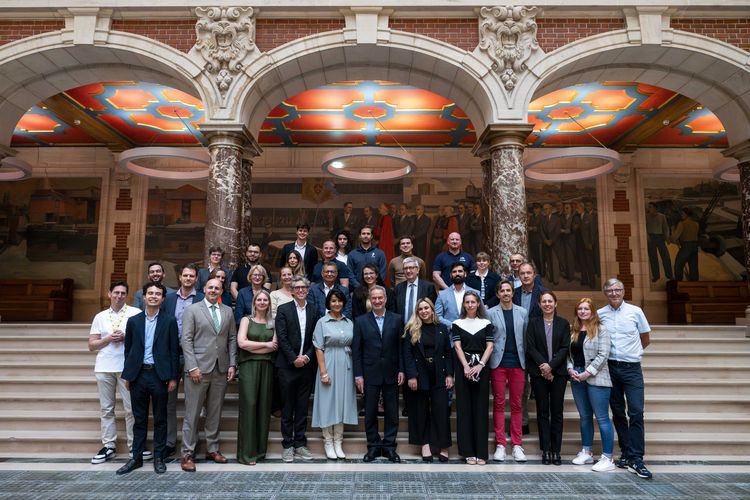 Gruppenfoto der STARS Teammitglieder in Lille