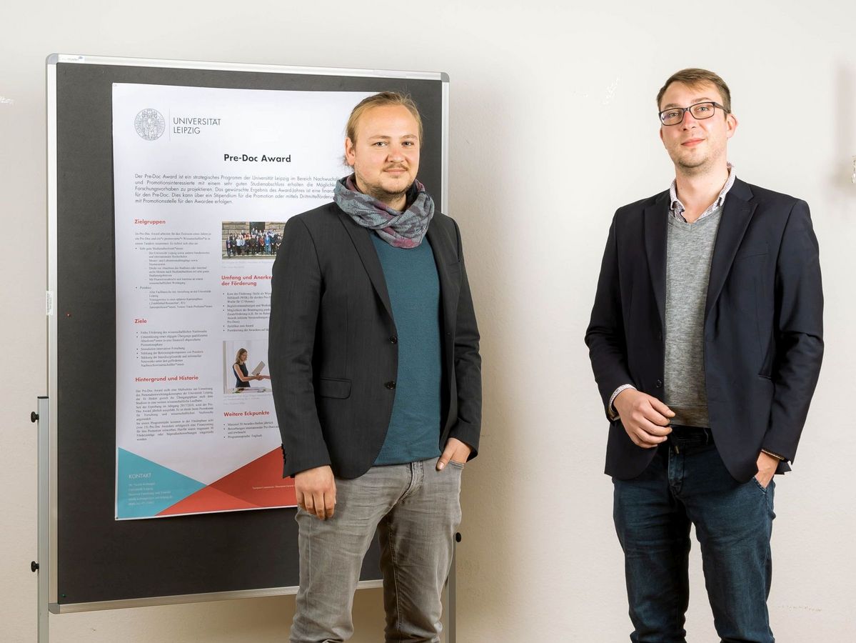 zur Vergrößerungsansicht des Bildes: Portrait von Benjamin Fuchs & Dr. Ferenc Herzig