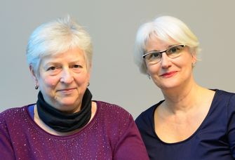 Auf dem Bild sind Annekathrin Böhner (links) und Carolin Werner zu sehen.Privat
