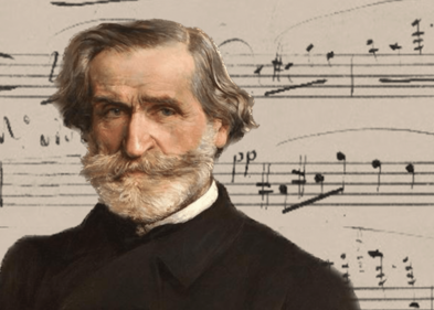 Giuseppe Verdi, Collage created by Professur für Neuere Kultur- und Ideengeschichte, Universität Leipzig Giuseppe Verdi, Collage created by Professur für Neuere Kultur- und Ideengeschichte, Universität Leipzig
