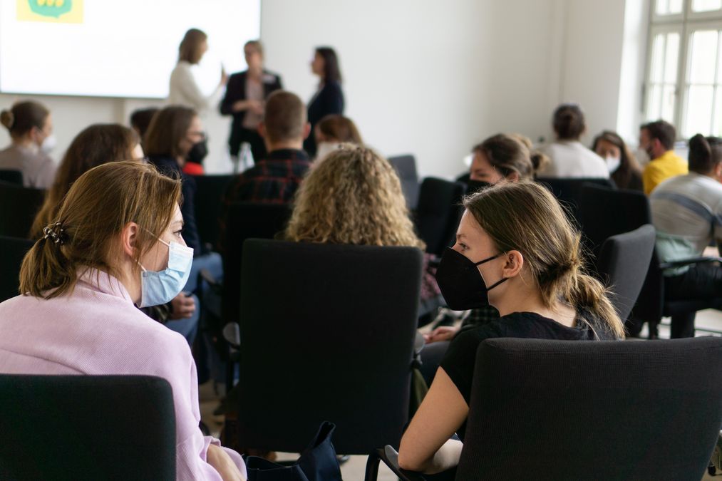 zur Vergrößerungsansicht des Bildes: Mai 2022, Auftakt Mentoring Staffel 4 beim Auftakt