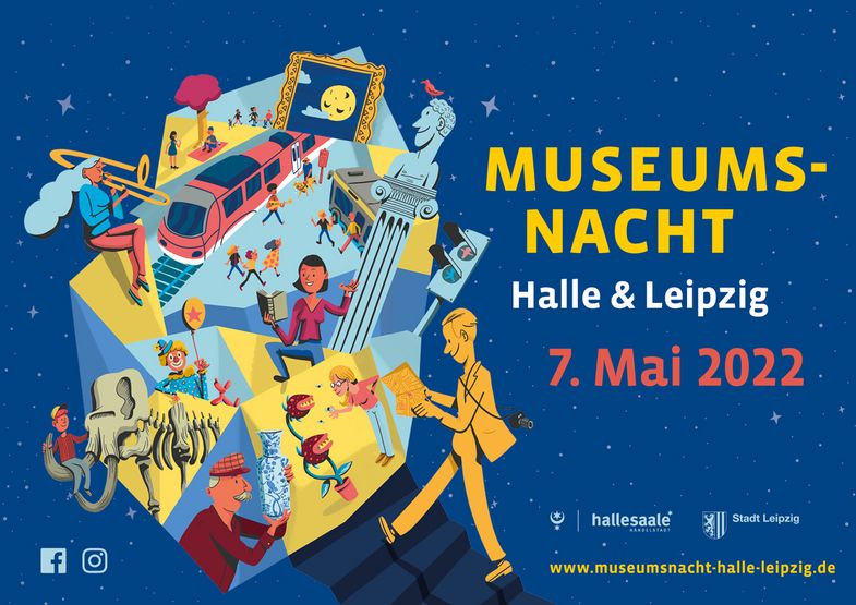 Museumsnacht Halle & Leipzig am 7. Mai 2022
