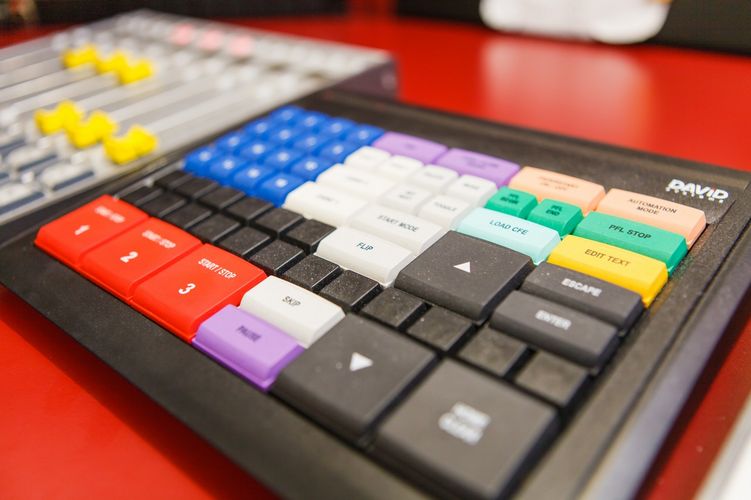 Nahaufnahme einer Tastatur, Foto: Christian Hüller
