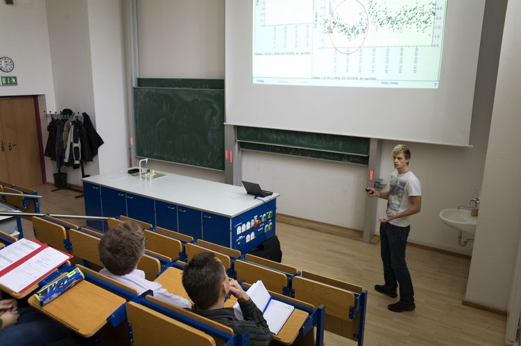 Blick in die Vorlesung, Foto: Christian Hüller