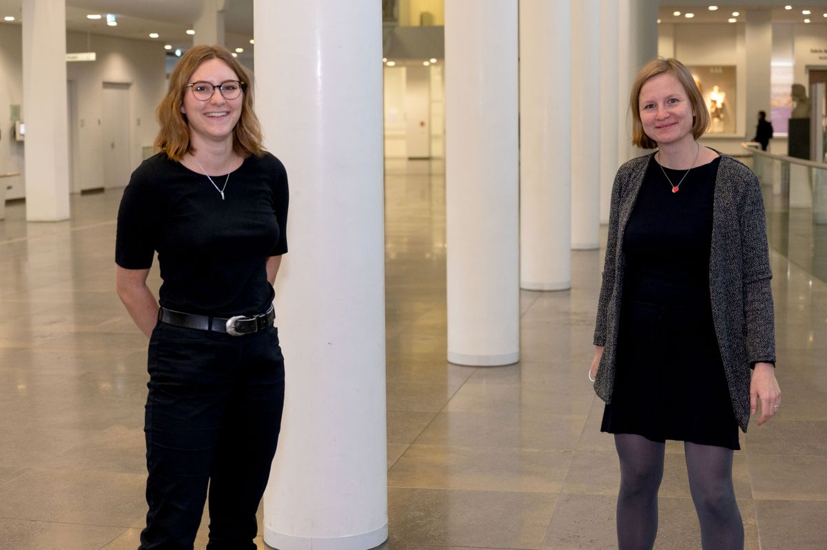 zur Vergrößerungsansicht des Bildes: Porträt von Aenne Dorothea Liebing und Dr. Claudia Stäubert