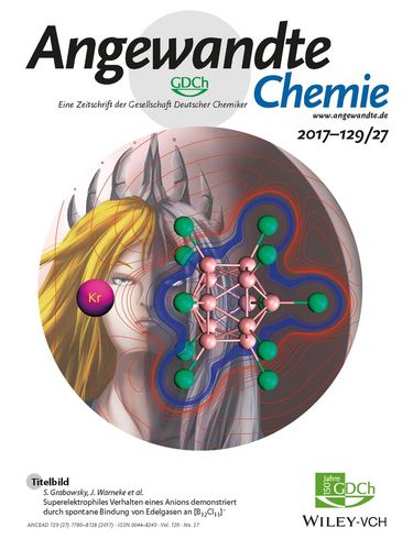 "Angewandte Chemie", Titelseite der Ausgabe 27/2017