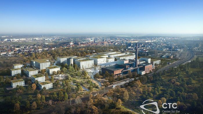 Das CTC soll auf dem Gelände der ehemaligen Zuckerfabrik in Delitzsch entstehen.