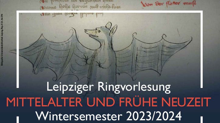 Plakat der Ringvorlesung Mittelalter und Frühe Neuzeit im Wintersemester 2023/24