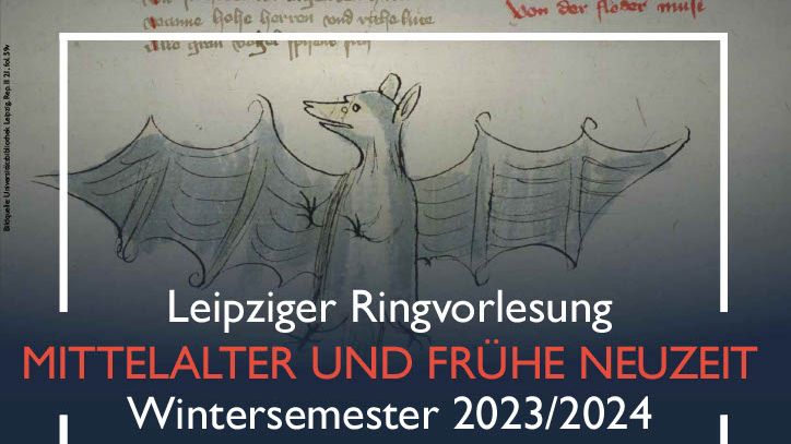 Plakat der Ringvorlesung Mittelalter und Frühe Neuzeit im Wintersemester 2023/24