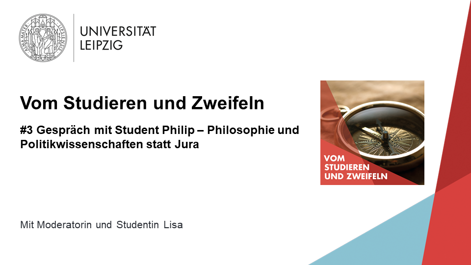 Vorschaubild für Medienplayer zum Podcast "Vom Studieren und Zweifeln", Folge 3: "Philosophie und Politikwissenschaften statt Jura