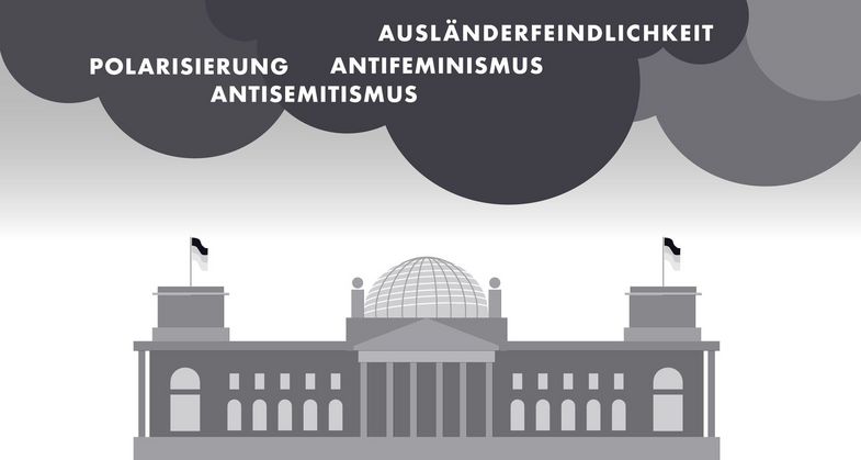 Soeben ist die Leipziger Autoritarismus-Studie 2022 erschienen. Seit 2002 beobachten Wissenschaftler:innen der Universität Leipzig die Entwicklung autoritärer und rechtsextremer Einstellungen in Deutschland.