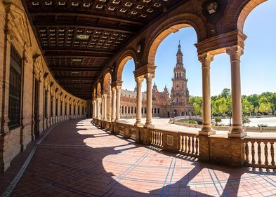 Plaza España in Sevilla