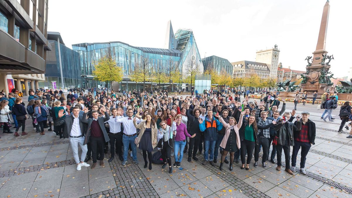 zur Vergrößerungsansicht des Bildes: Immatrikulationsfeier 2019, Foto: Swen Reichold