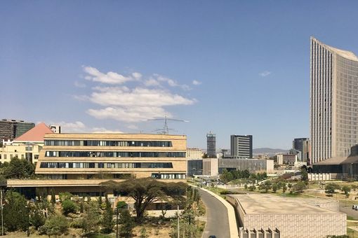 Der Sitz der Afrikanischen Union in Addis Abeba (Äthiopien)