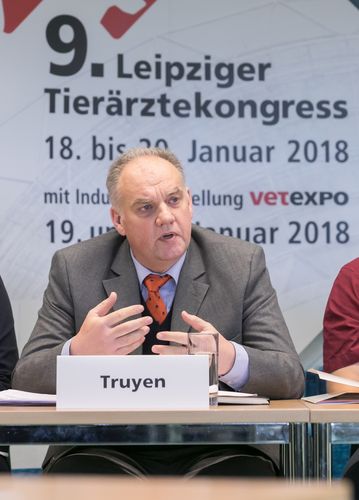 Prof. Dr. Uwe Truyen von der Universität Leipzig ist Präsident des Leipziger Tierärztekongresses.