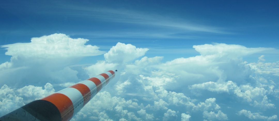 Foto: Wolken aus Sicht des Forschungsflugzeugs HALO