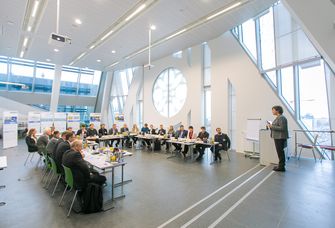 TransferMeeting mit Beschäftigten der Universität Leipzig und des BMW Werks Leipzig am 12. Januar 2017