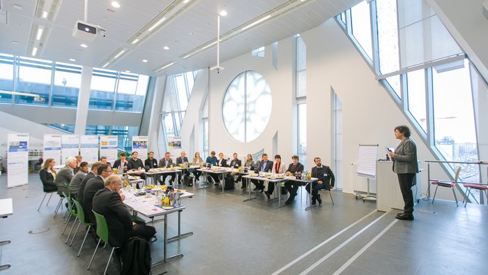 TransferMeeting mit Beschäftigten der Universität Leipzig und des BMW Werks Leipzig am 12. Januar 2017