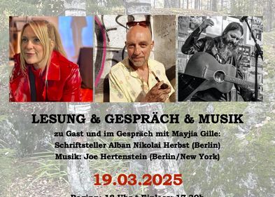 Botanischer Salon im Botanischen Garten der Universität Leipzig. Event "Traum & Wirklichkeit - Zuerst die Liebe. 