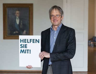 Professor Hans-Bert Rademacher, chair of the association “Hilfe für ausländische Studierende in Leipzig e.V.”. The association is committed to the task of helping international students at Leipzig higher education institutions who are in need.